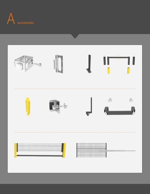 Iekārtas apsardzes aksesuāri